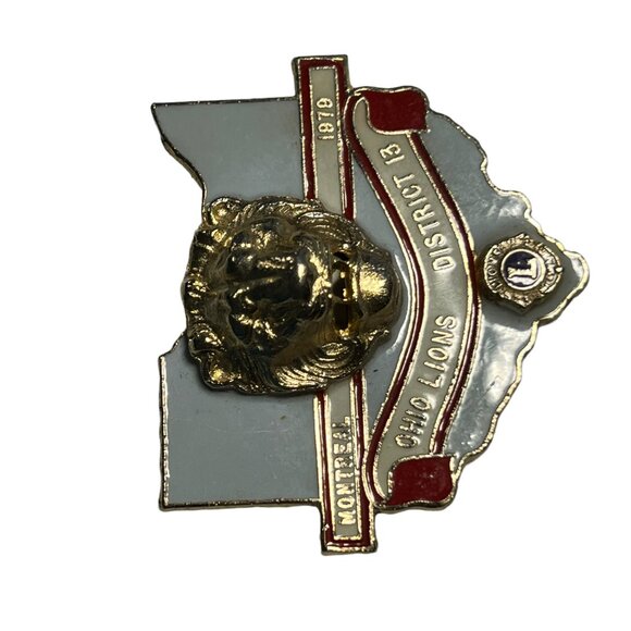 Lions Club Pin Ohio District 13 Montreal 1979‎ Convention Montreal - Picture 7 of 8